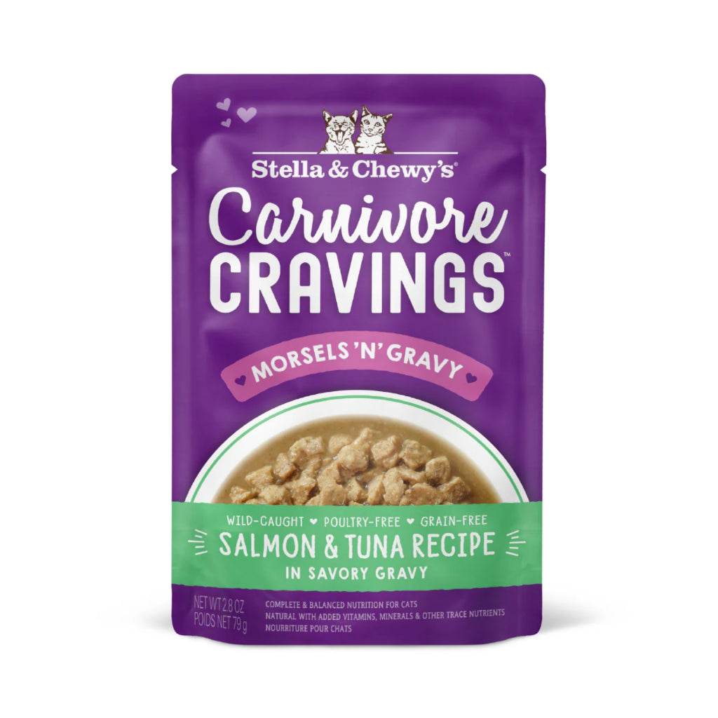 Stella & Chewy's Carnivore Cravings Canned Morsels Salmon & Tuna