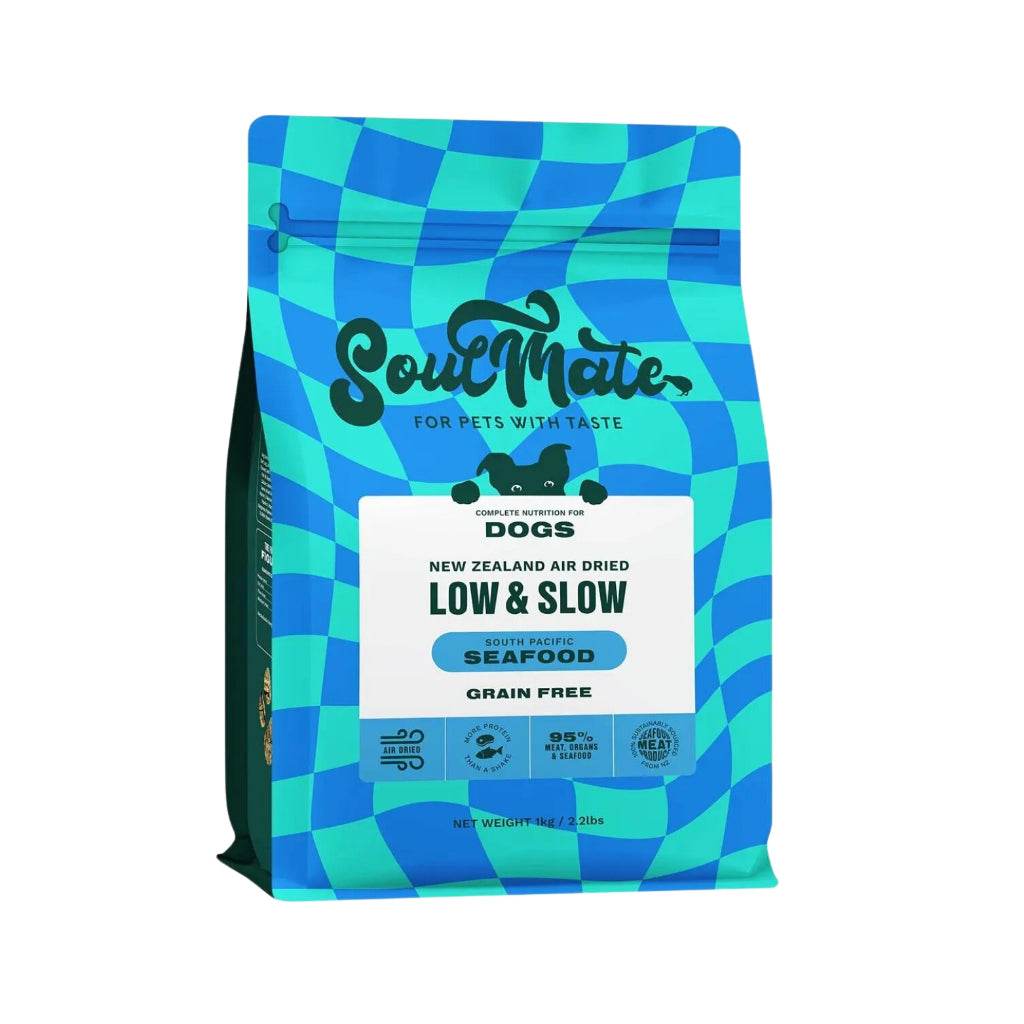 Low & Slow Air Dried Dog & Cat Food LS-Dog Seafood 1kg