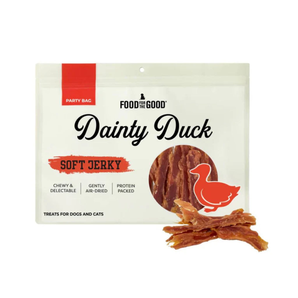 Food For The Good Freeze-Dried & Air Dried Treats Duck Soft Jerky 400g