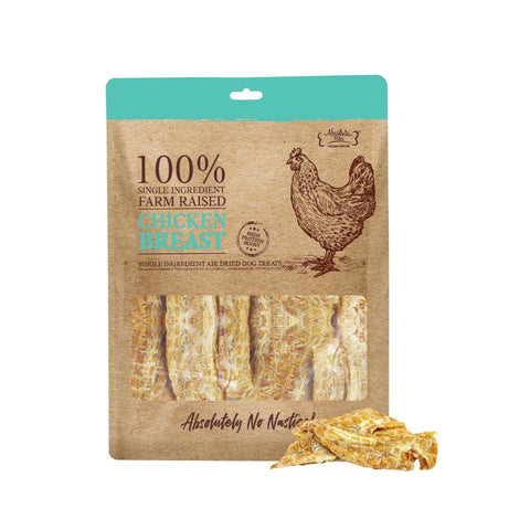 Absolute Bites Freeze Dried/Air Dried Cat & Dog Treats AD Chick Breast 130g